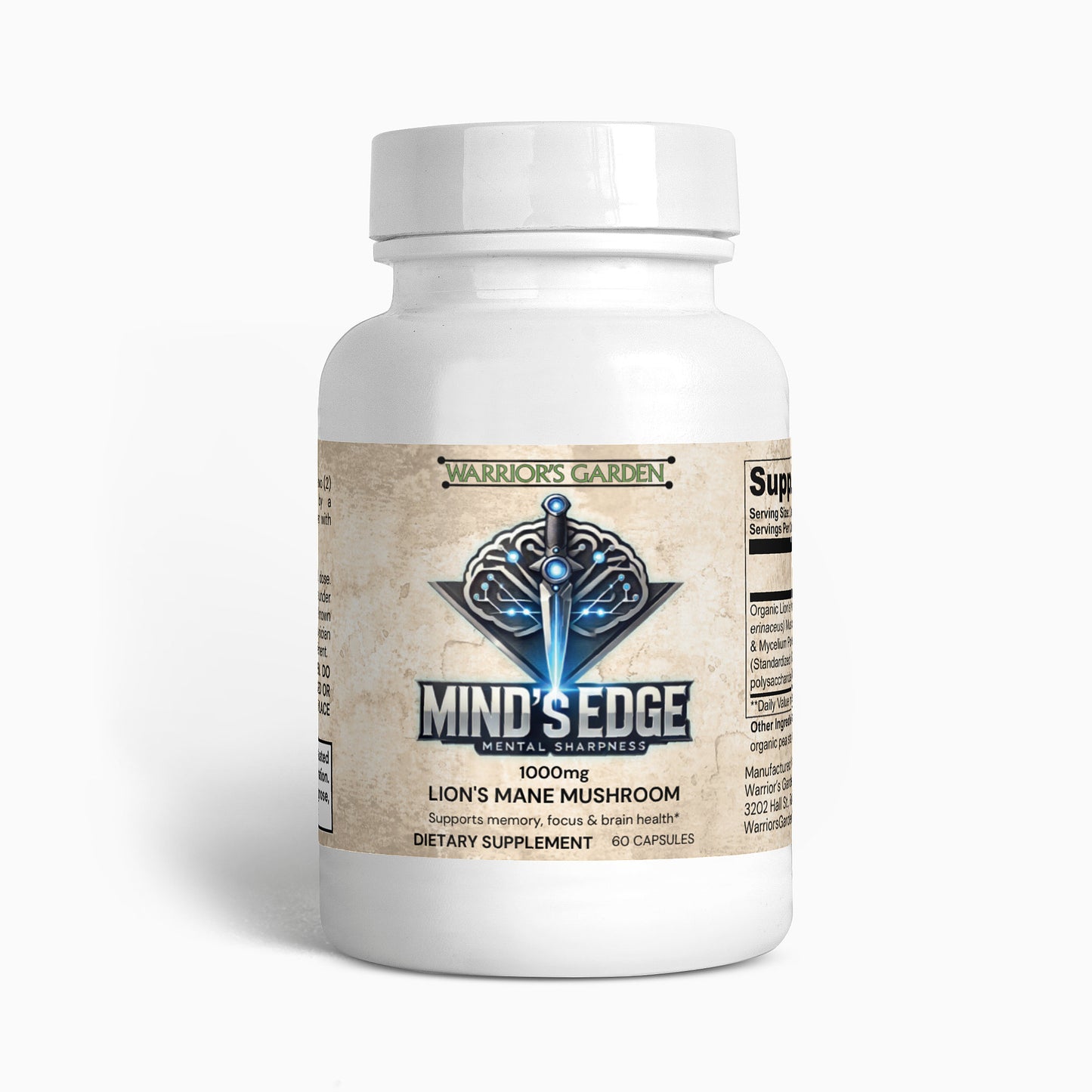 MIND'S EDGE (Lion's Mane Mushroom)